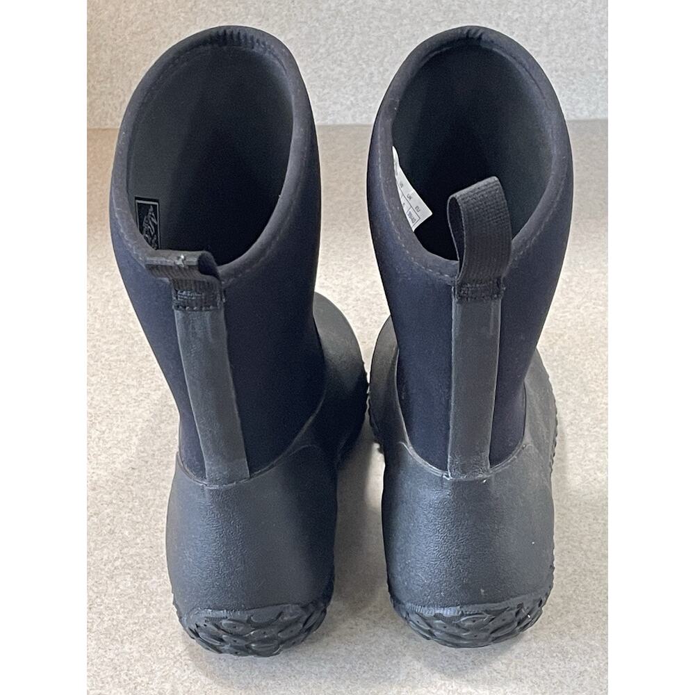 Muck Boots Black Waterproof Muckster II Mid-Rise Rain Boots Women’s Size 8 - Picture 3 of 10